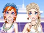 Anna ve Elsa Bahar Tatilinde