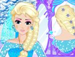 Kraliçe Elsa Saç Tasarımı